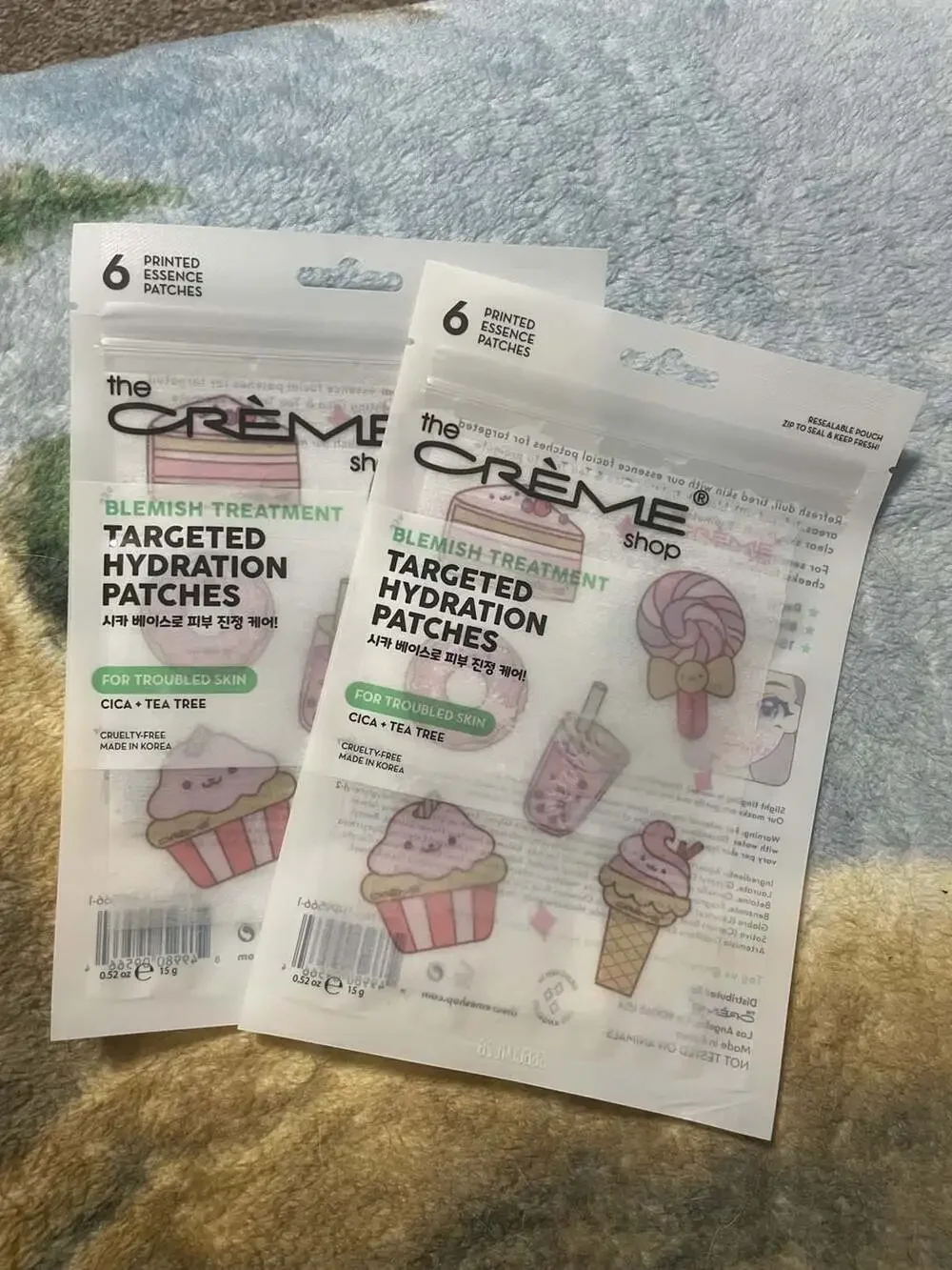 Blemish Treatment Hydration Patches and Capybara Hydrocolloid Patches Bundle
